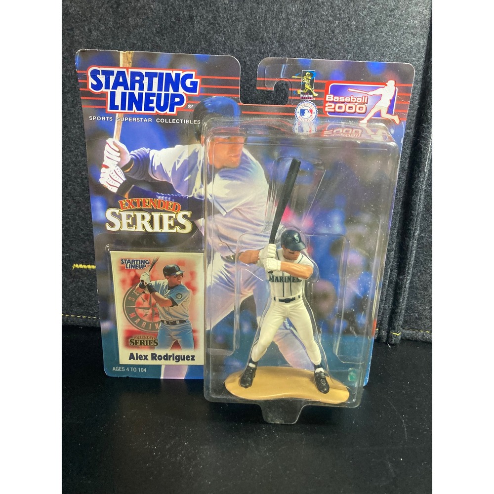 Starting Lineup Alex Rodriguez Seattle Mariners Baseball 2000 Extended Series